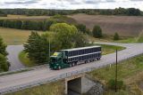 Nákladní Scania se solárním pohonem