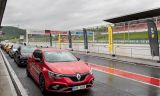 Novináři si vyzkoušeli na autodromu MOST nový MEGANE R.S.