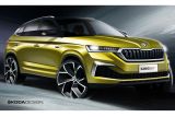 ŠKODA zveřejnila designové skici nového SUV-kupé KAMIQ GT pro Čínu