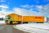 DHL Freight Volvo truck EV02