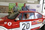 Oldrich Horsak ve voze Skoda 200 RS, Ladislav Krecek a Miloslav Zapadlo