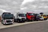 MB Trucks CR Stodulky centrala, Mercedes-Benz Actros L a dva Actrosy F