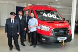 Jubilejní Ford Transit pro české hasiče