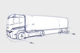 Mercedes-Benz Trucks eActros LongHaul skizza 1