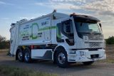 V Brně sváží odpad elektrické Volvo
