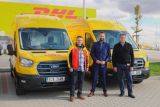 Fordy E-Transit v barvách DHL