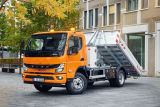 Fuso eCanter roll off tipper Unsinn