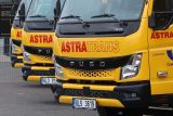 První čtyři vozy Fuso Canter pro Astra Trans