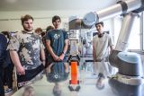 Robotická učebna Valeo a SPŠ Kladno