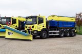 Vozidla Scania pro údržbu nové dálnice D4