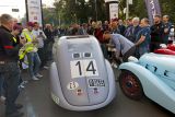S číslem 14 na startu Aero 750 sport, která byla vyrobena pro závod 1000 mil československých v roce 1934