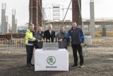 ŠKODA AUTO položila základní kámen nové lakovny v hlavním výrobním závodě v Mladé Boleslavi